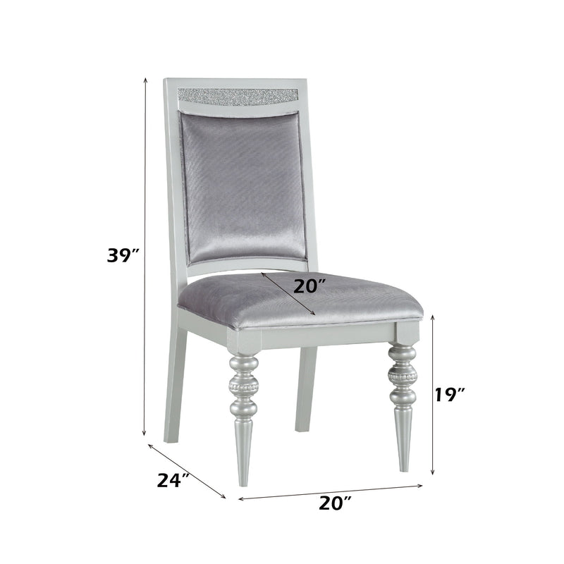 Maverick - Side Chair (Set of 2) - Silver