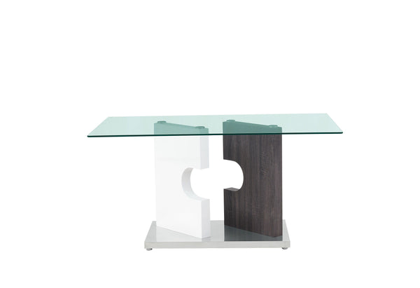 Iris - Dining Table - Gray