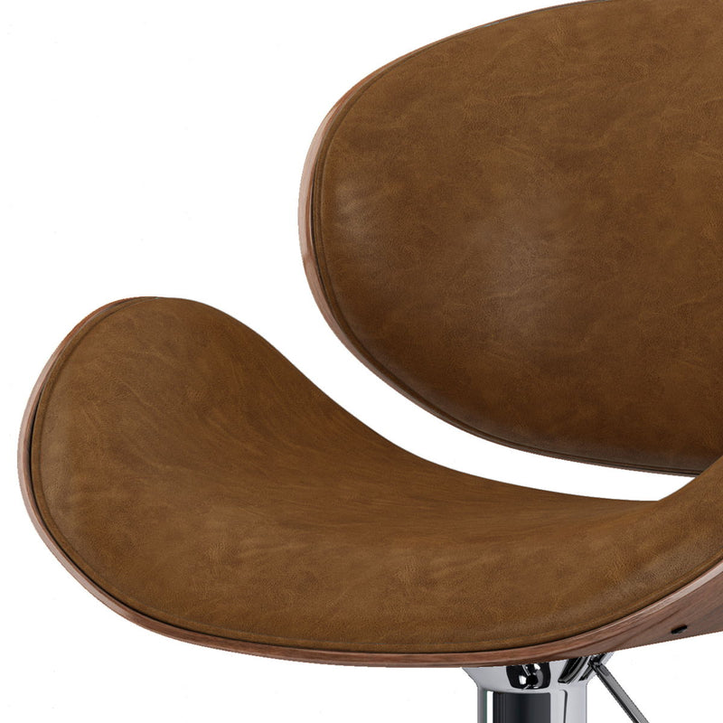 Marana - Multifunctional Handcrafted Bentwood Adjustable Swivel Bar Stool