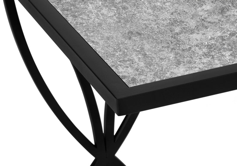 Accent Table C - Shaped, Modern - Gray