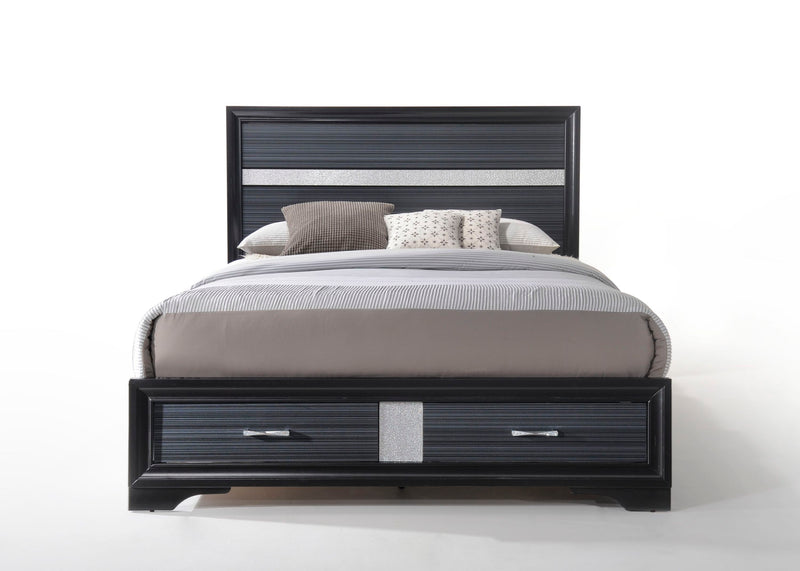 ACME Naima Queen Bed in Black 25900Q