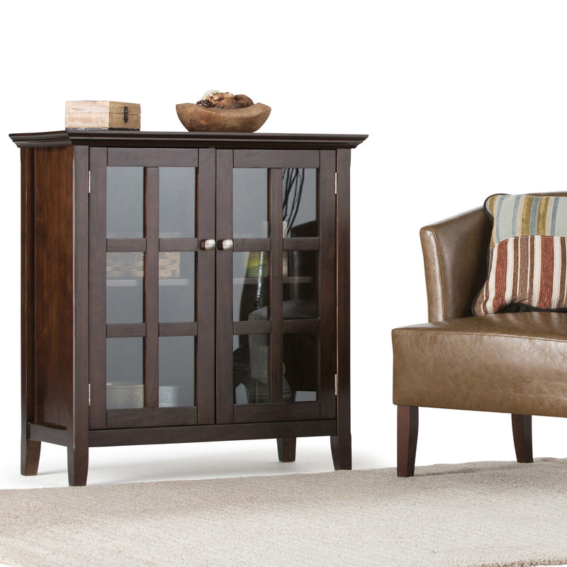 Acadian - Low Storage Cabinet - Brunette Brown