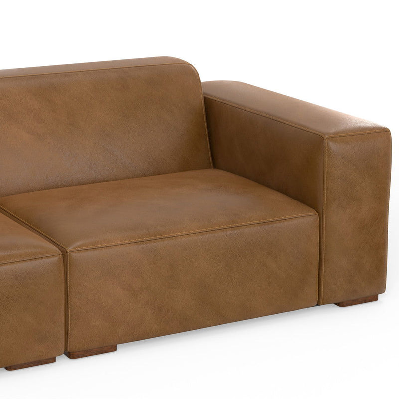 Rex - Handcrafted Sectional Sofa And Ottoman