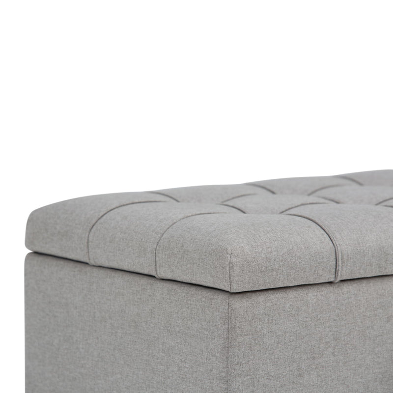 Sienna - Upholstered Storage Ottoman Bench