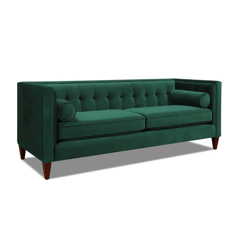 Jack - Modern Tuxedo Tufted Sofa