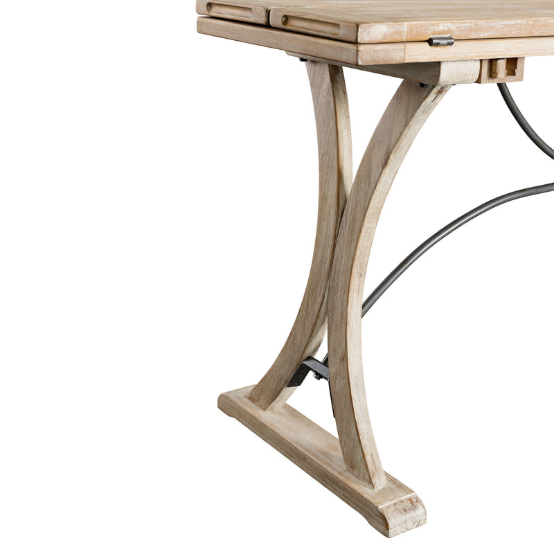 Callista - Folding Top Dining Table - Beach