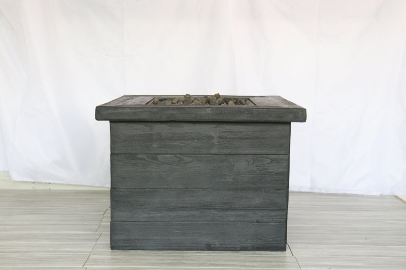 Fiber Reinforced Propane / Natural Gas, Fire Pit Table - Charcoal