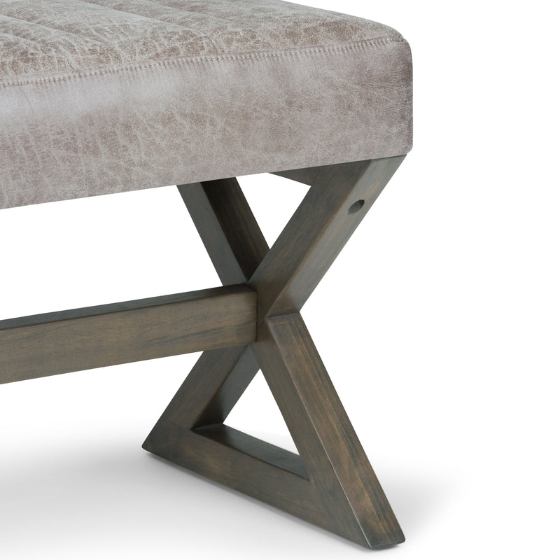 Salinger - Large Upholstered Ottoman Bench