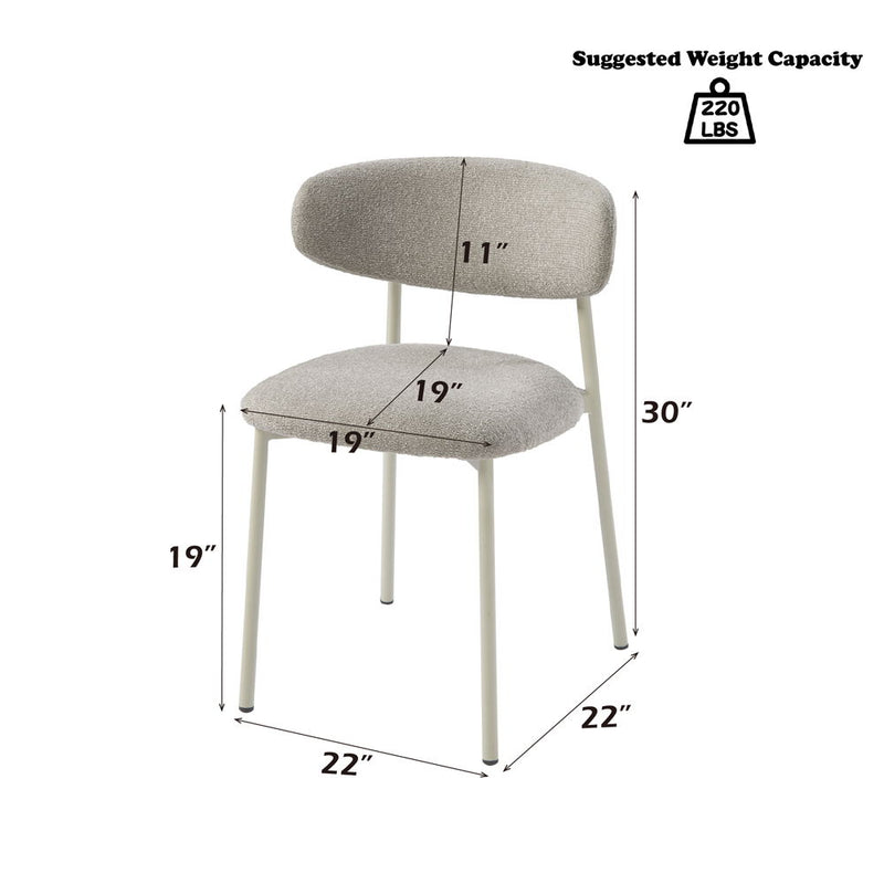 Ingram - Side Chair (Set of 2) - Light Gray Finish