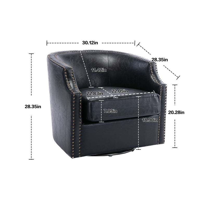 Coolmore - Swivel Chair Living Room Chair