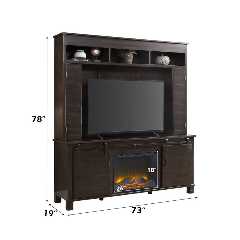 Apison - Entertainment Center - Espresso