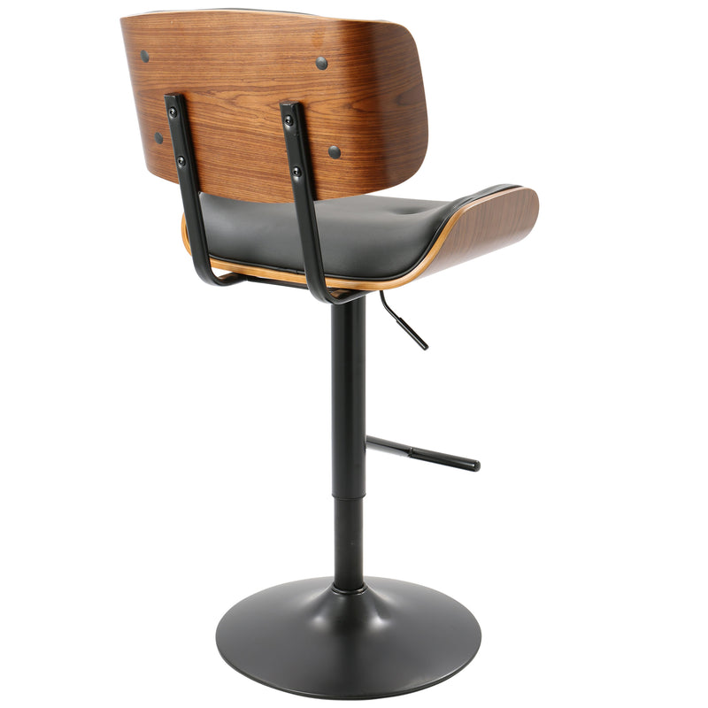 Lombardi - Mid Century Modern Adjustable Barstool