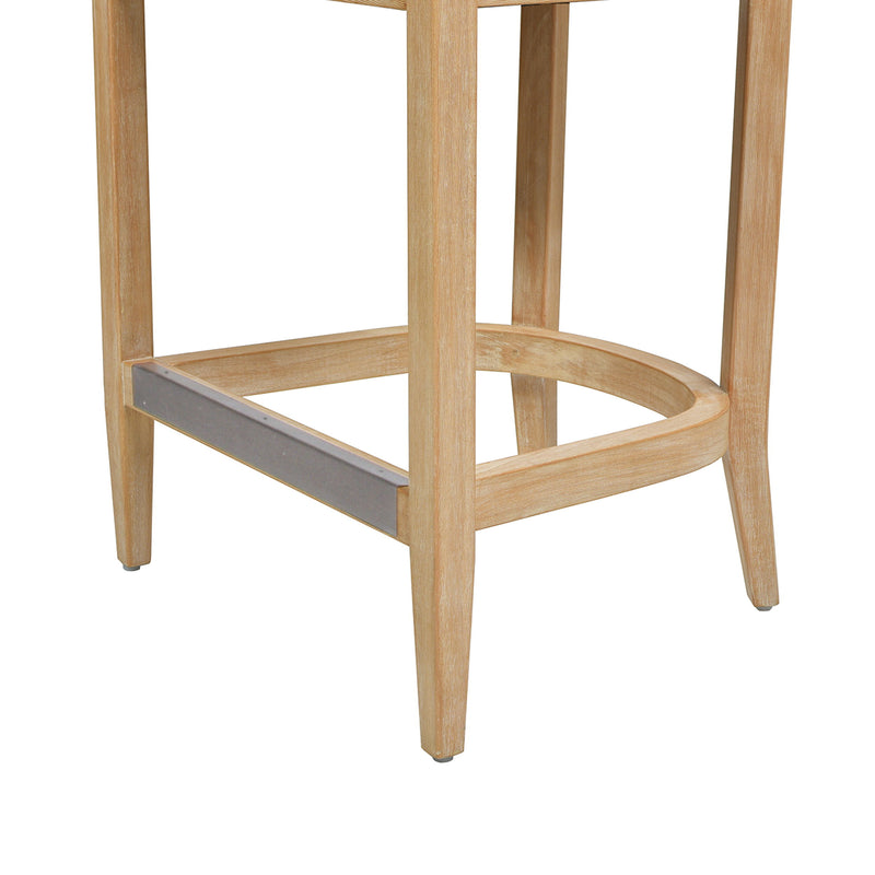 Americana - Mid-Century Modern Cane Back Counter Stool