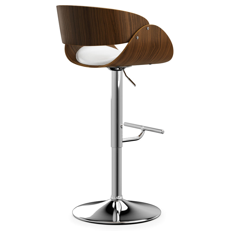 Amery - Mid Century Modern Adjustable Swivel Bar Stool