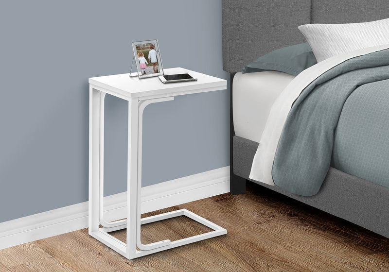 Accent Table, C - Shaped Modern Desig