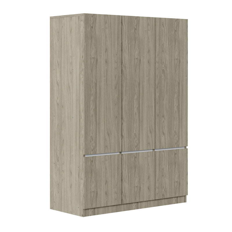 6 Doors Wardrobe Storage For Bedroom