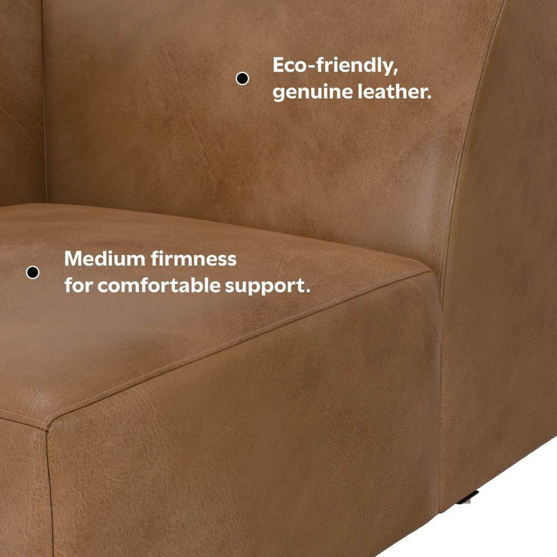 Rex - Corner Sofa Module - Brown