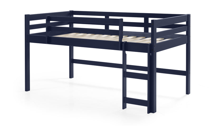 Lara - Twin Loft Bed - Navy Blue