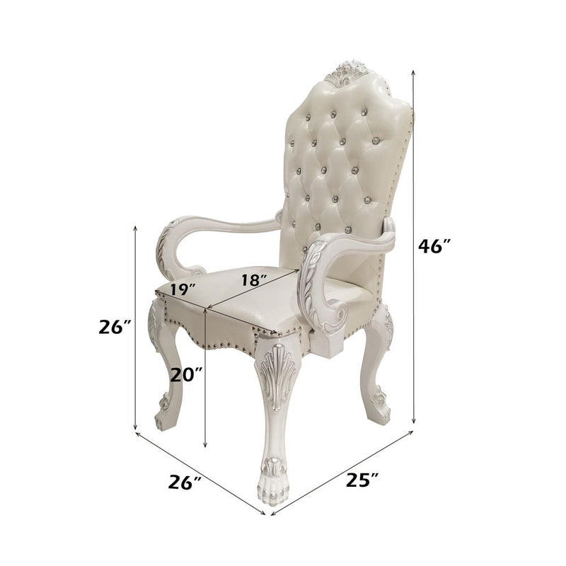 Dresden - Arm Chair (Set of 2) - Bone White