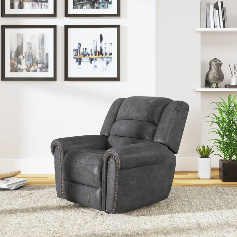 Ferrar - Gliding Recliner - Gray