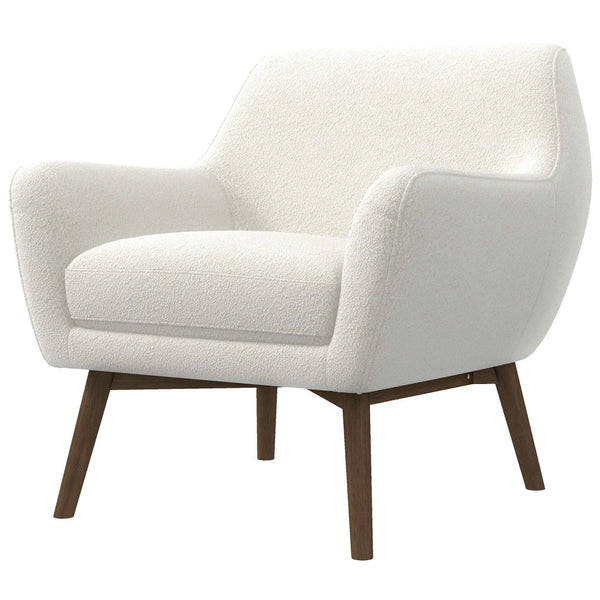 Panom - Lounge Chair - Brown / White