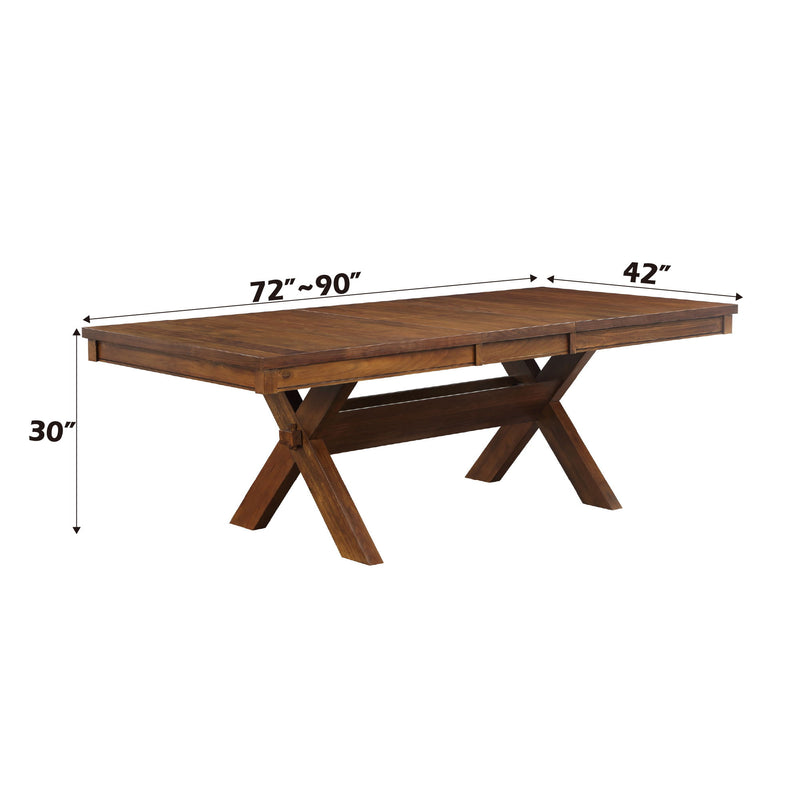 Apollo - Dining Table (With 1 Butterfly Leaf) - Walnut