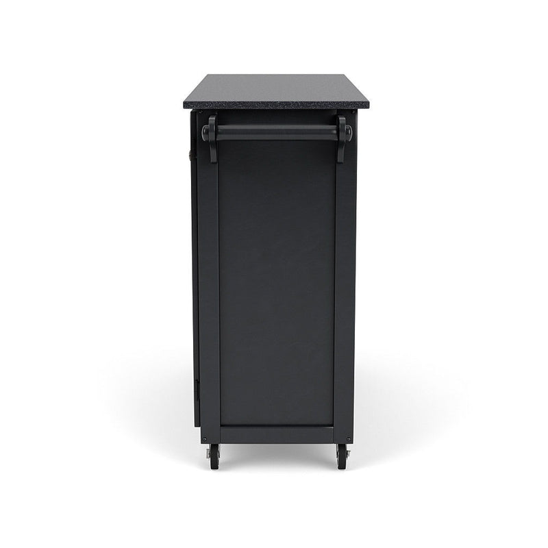 Create-A-Cart - Kitchen Cart With Black Granite Top