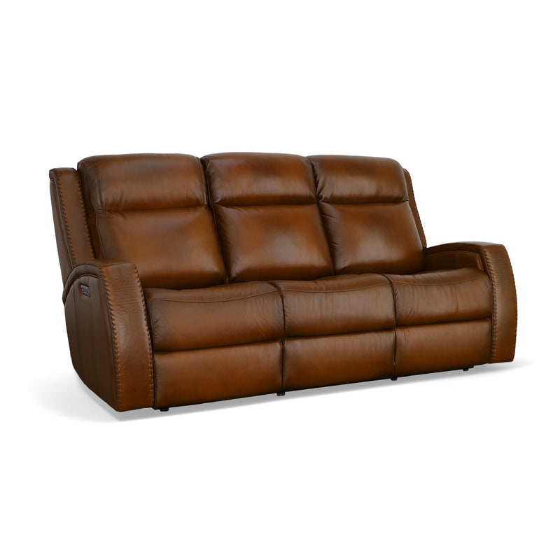 Mustang - Power Reclining Sofa with Power Headrests