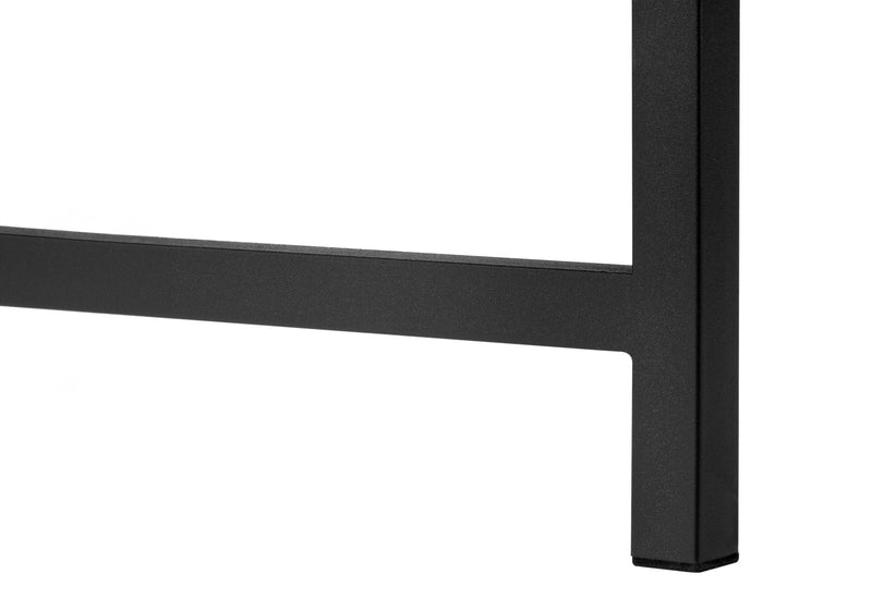 Corner Accent Console Table For Entryway, Unique L-Shaped Design