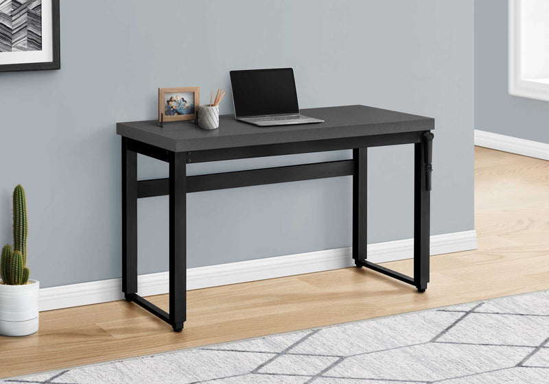 Computer Desk, Home Office, Standing, Adjustable, Laptop, Contemporary & Modern