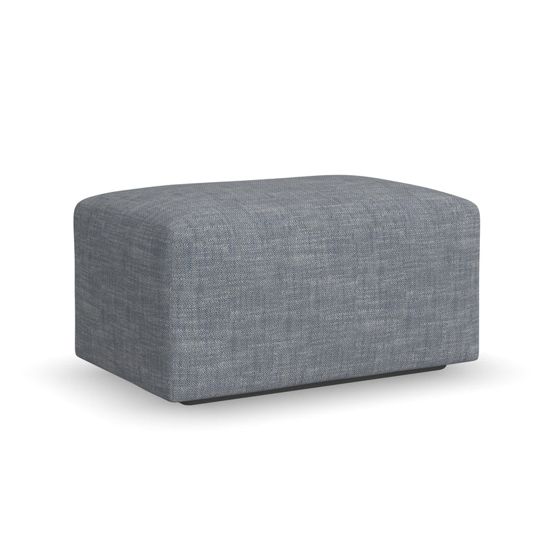 Dawson - Stationary Ottoman - Blue