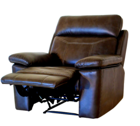 Sterling Manual Brown Air Leather 1 Seater