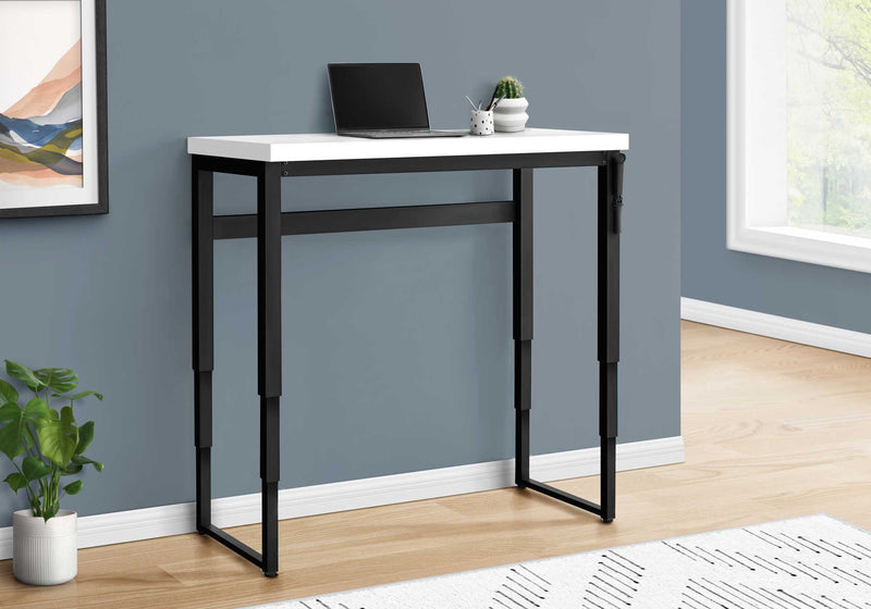 Computer Desk, Home Office, Standing, Adjustable, Laptop, Contemporary & Modern