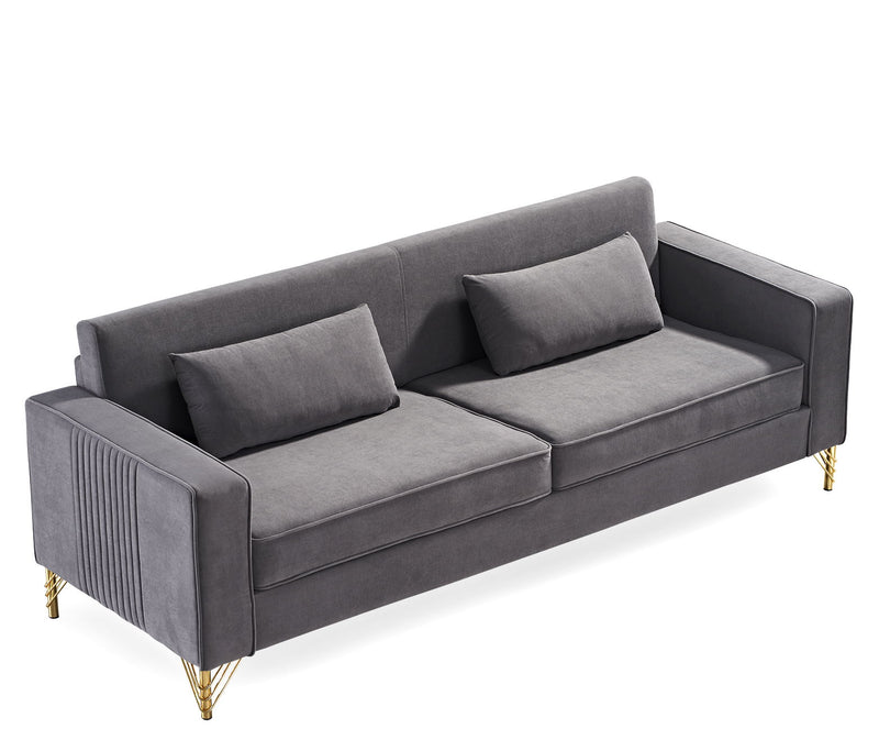 Aesthetic 3 Seater Couch With Classic Modern Appeal And Luxurious Soft Comfort