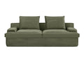 Nimbus - Oversized Full Foam 4 Seater Couch For Living Room Upholstered In Soft Corduroy, Wide Armrests