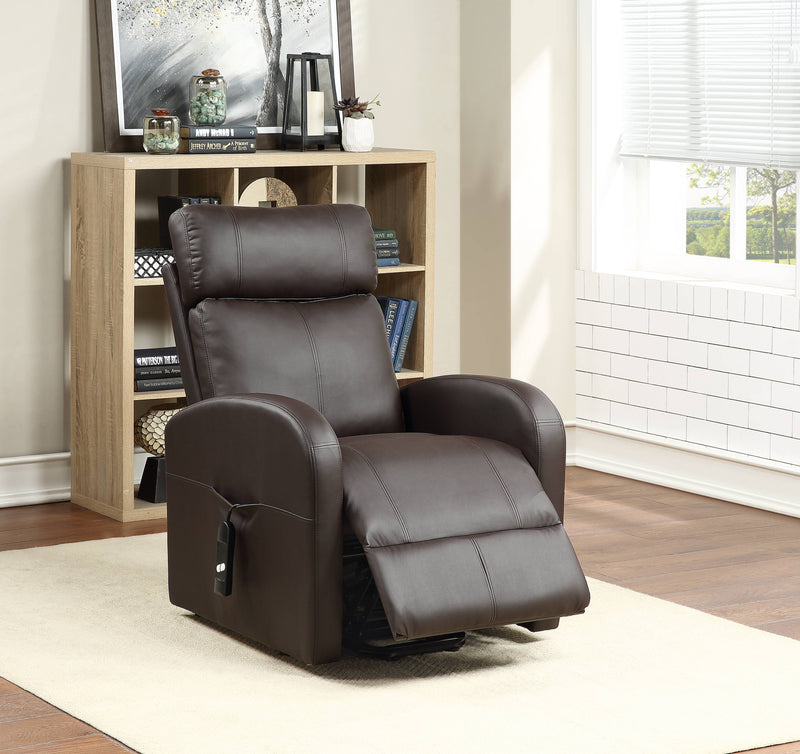 Ricardo - Power Motion Recliner With Lift - Brown