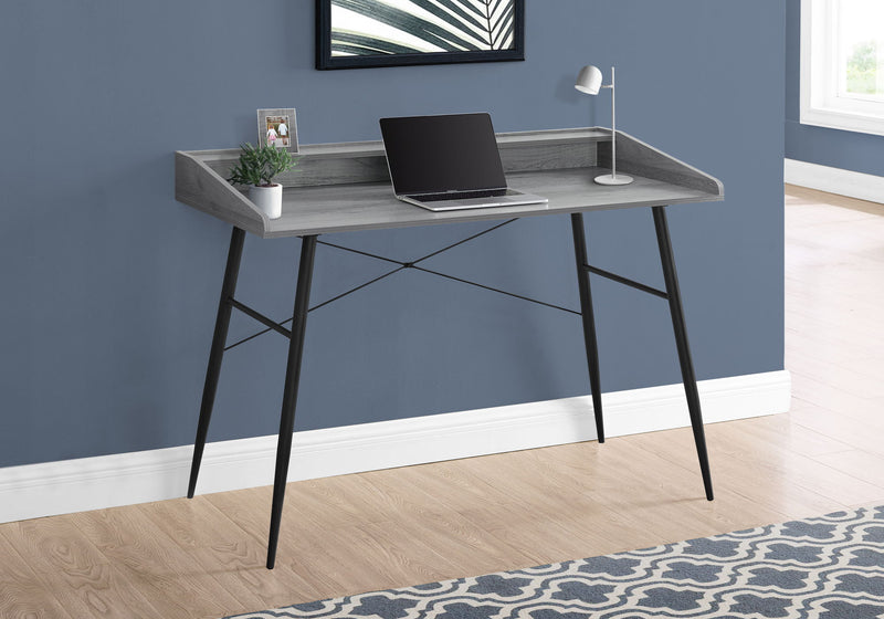 Computer Desk For Home Office, Sturdy Construction, Storage Shelves