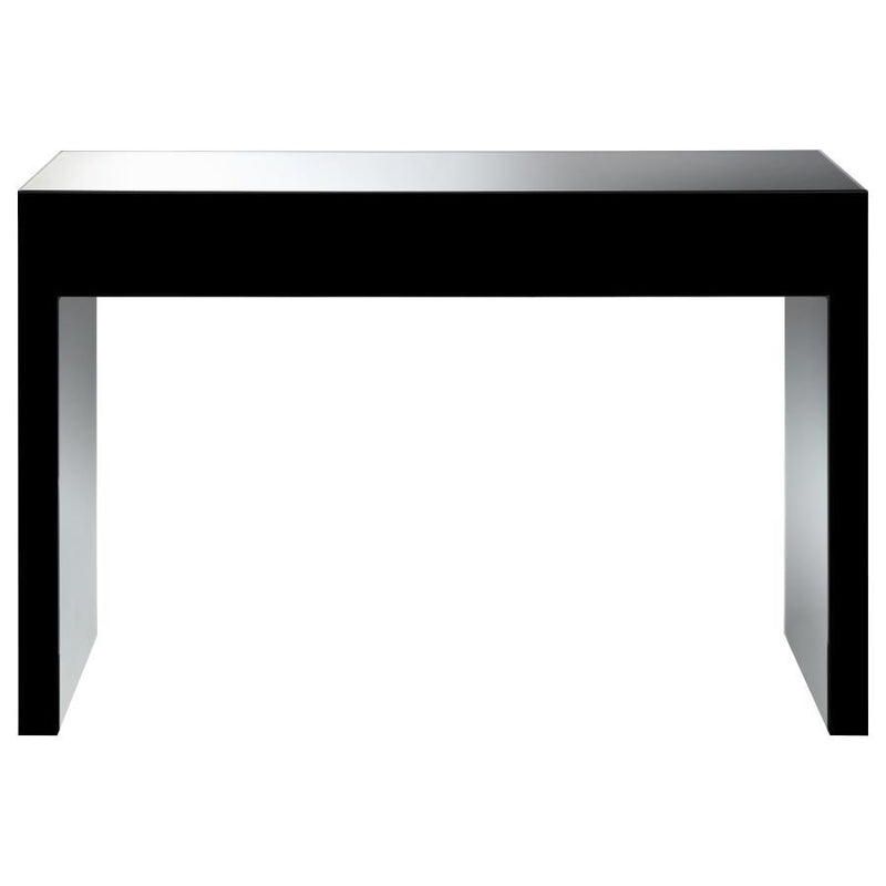 Gillian - Mirrored Acrylic Entryway Console Table - Silver