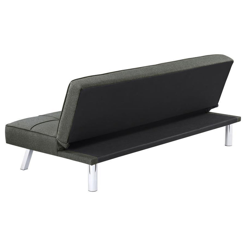 Joel - Upholstered Tufted Convertible Sofa Bed