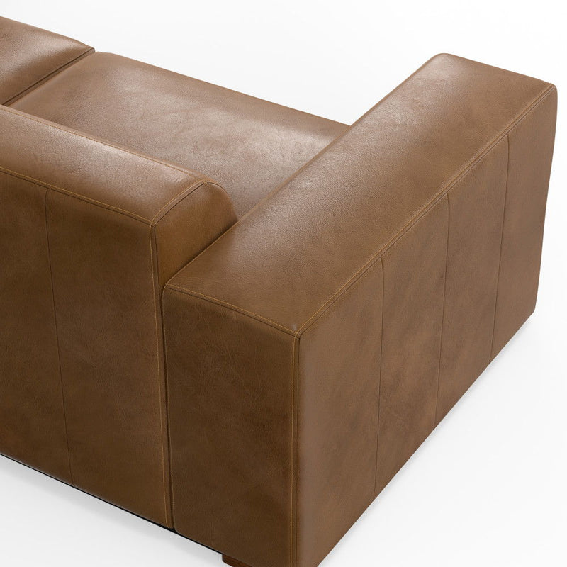 Rex - Handcrafted Sectional Sofa And Ottoman