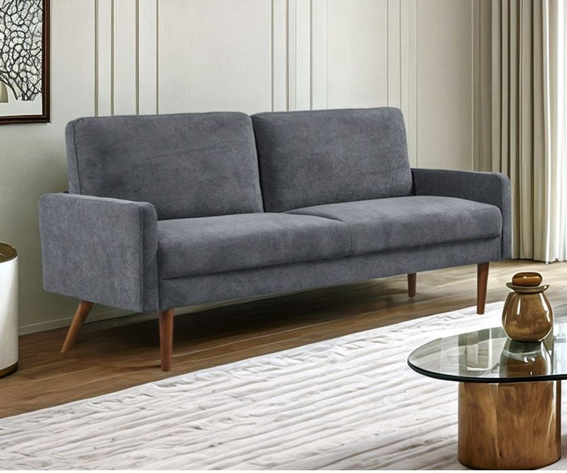 Sofa, European Style With Sleek Design, Modern & Vintage Flair, Upholstered 3 Seater Couch