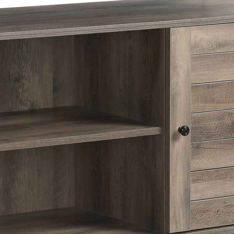 Baina - Rustic TV Stand - Oak