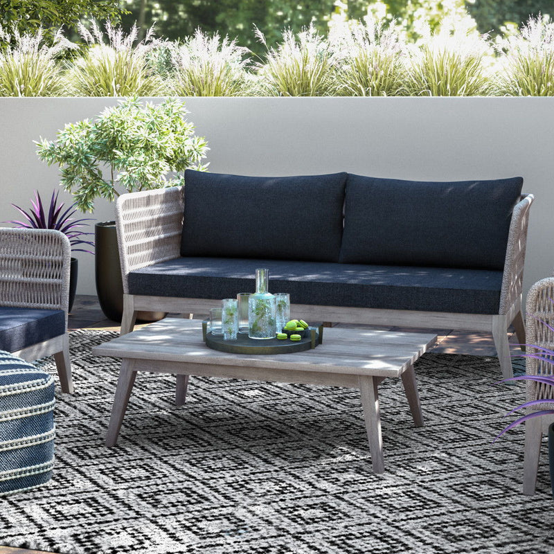 Santiago - Outdoor Sofa - Slate Gray