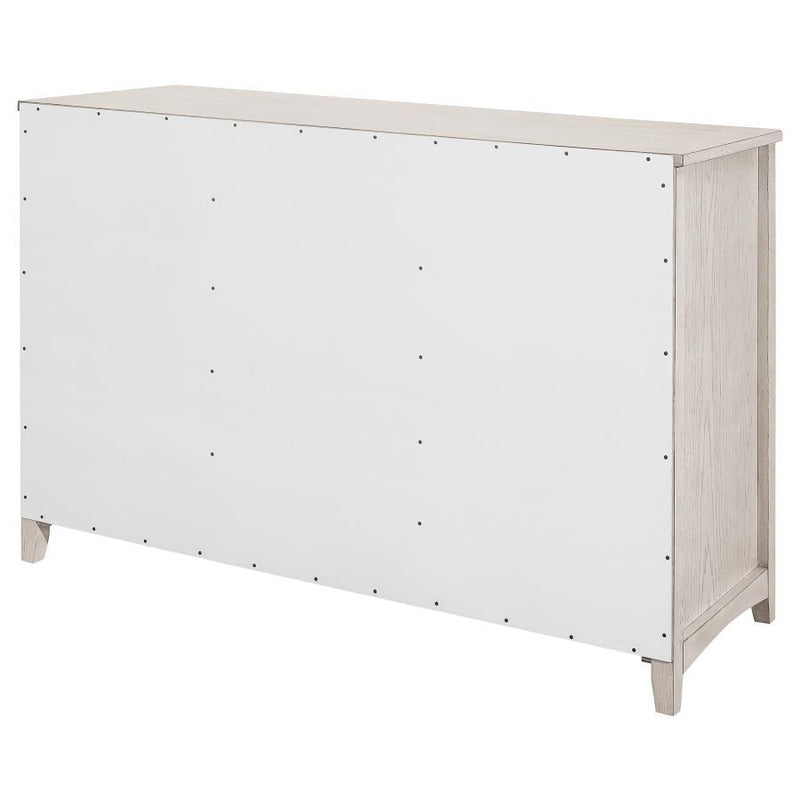 Kirby - 3-Drawer Sideboard Buffet Cabinet - Rustic Off White