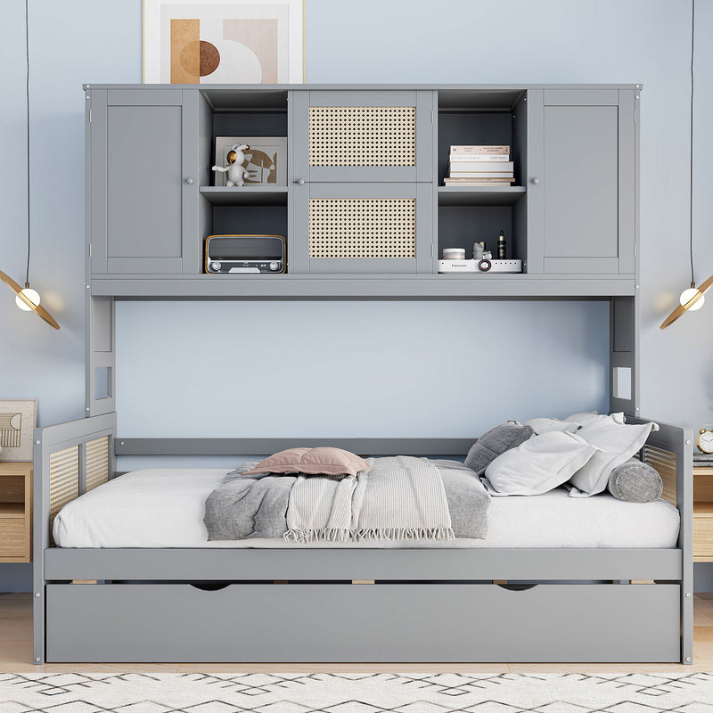 Daybed And All In One Cabinet And Shelf