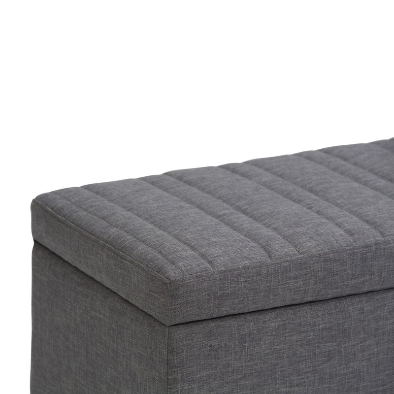 Darcy - Upholstered Storage Ottoman Bench