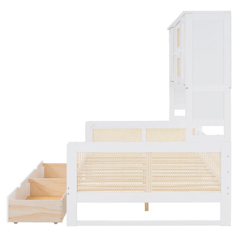 Daybed And All In One Cabinet And Shelf