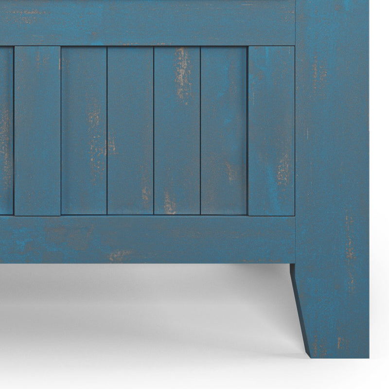 Acadian - Entryway Storage Bench, Handcrafted