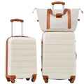 Hardshell Luggage Sets 2 Pieces + Bag Spinner Suitcase With Tsa Lock Lightweight 20" / 24"