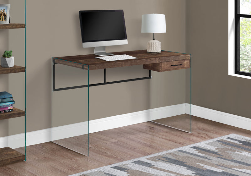 Contemporary Design Computer Desk For Home Office, Storage Drawers